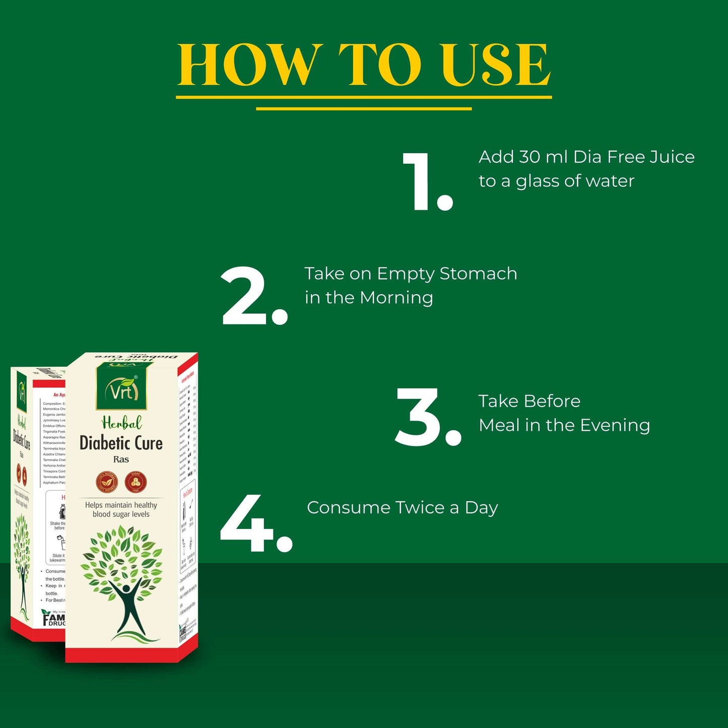 How to use Diabetic Cure Juice