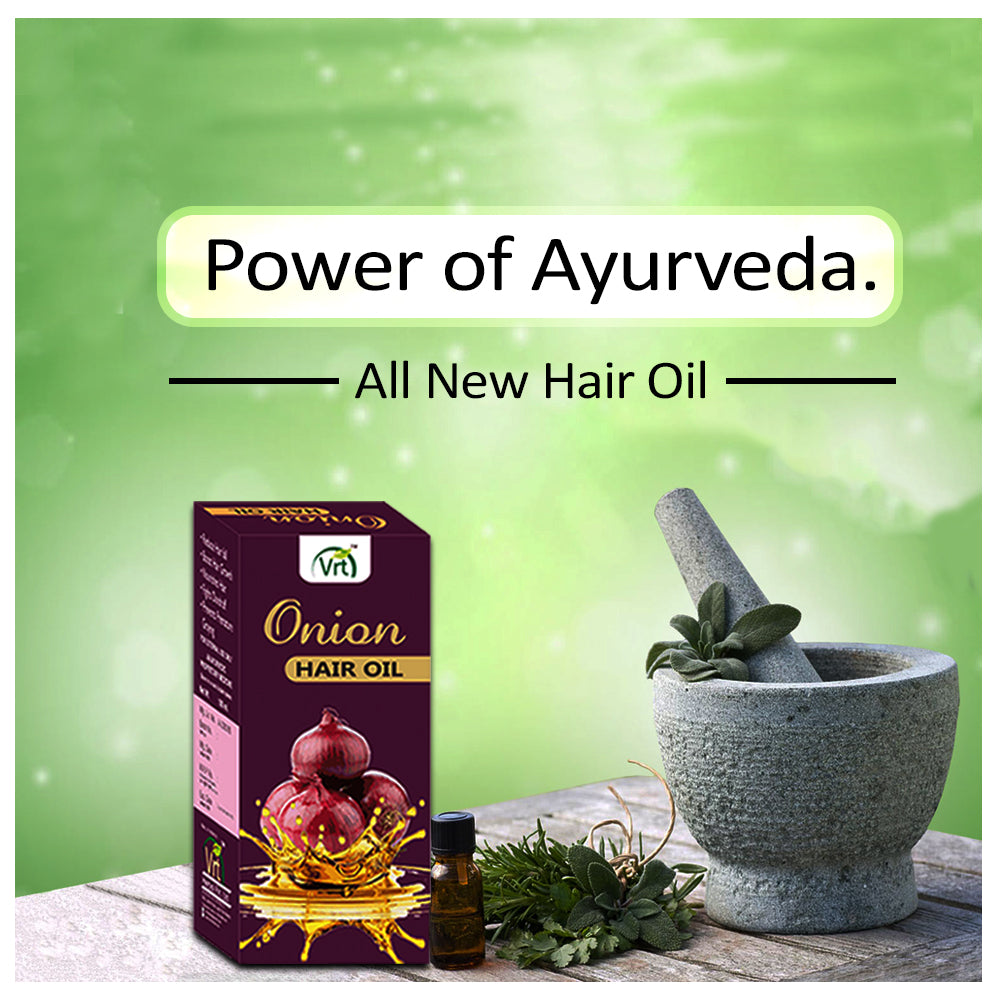 Onion Hair Oil: Strengthen. Shine. Restore.